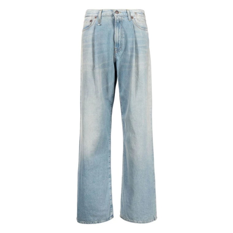 Lennon Blue Wide-Leg Jeans R13