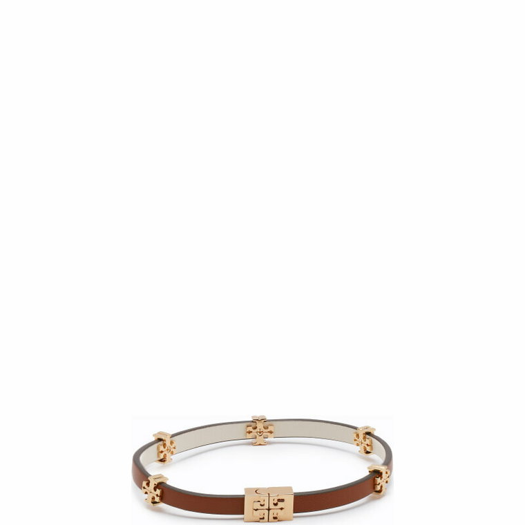 TORY BURCH Bransoletka Eleanor | z dodatkiem skóry