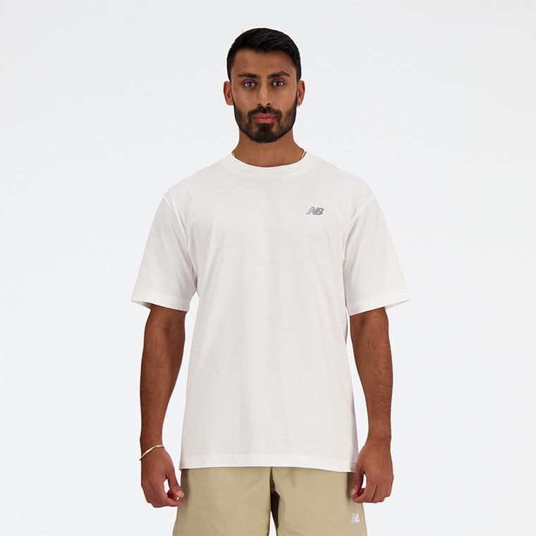 Koszulka męska New Balance MT41509WT  biała