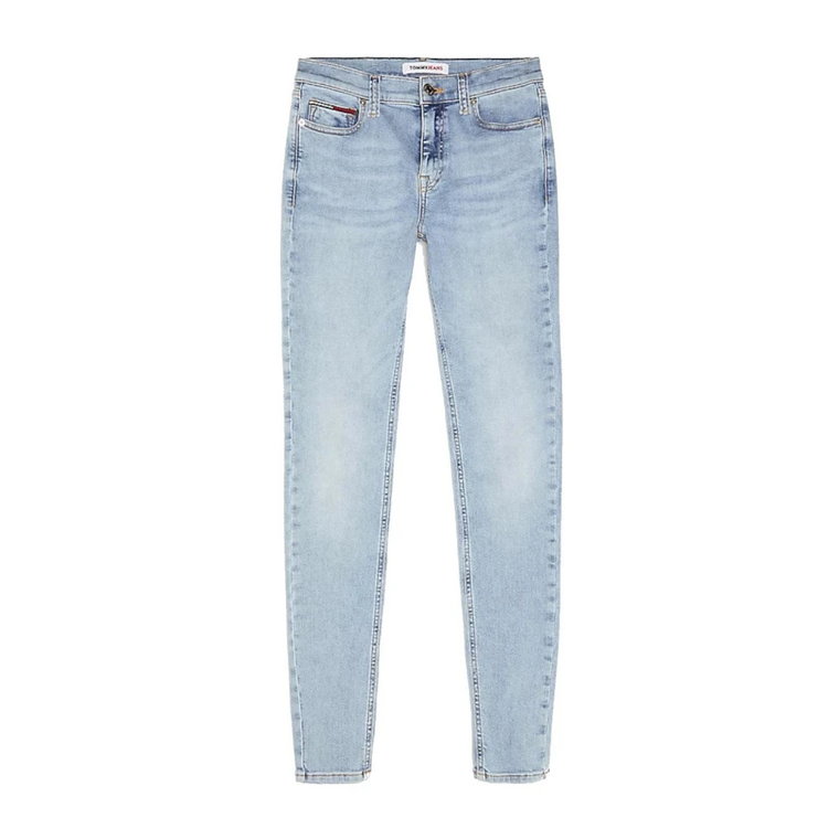 Klasyczne Skinny Jeans z Faded Wash Tommy Hilfiger