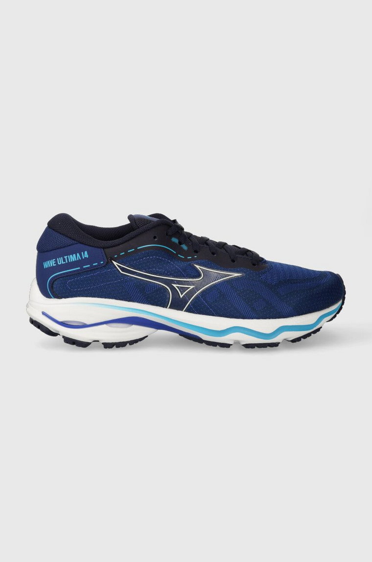 Mizuno buty do biegania Wave Ultima 14 kolor granatowy