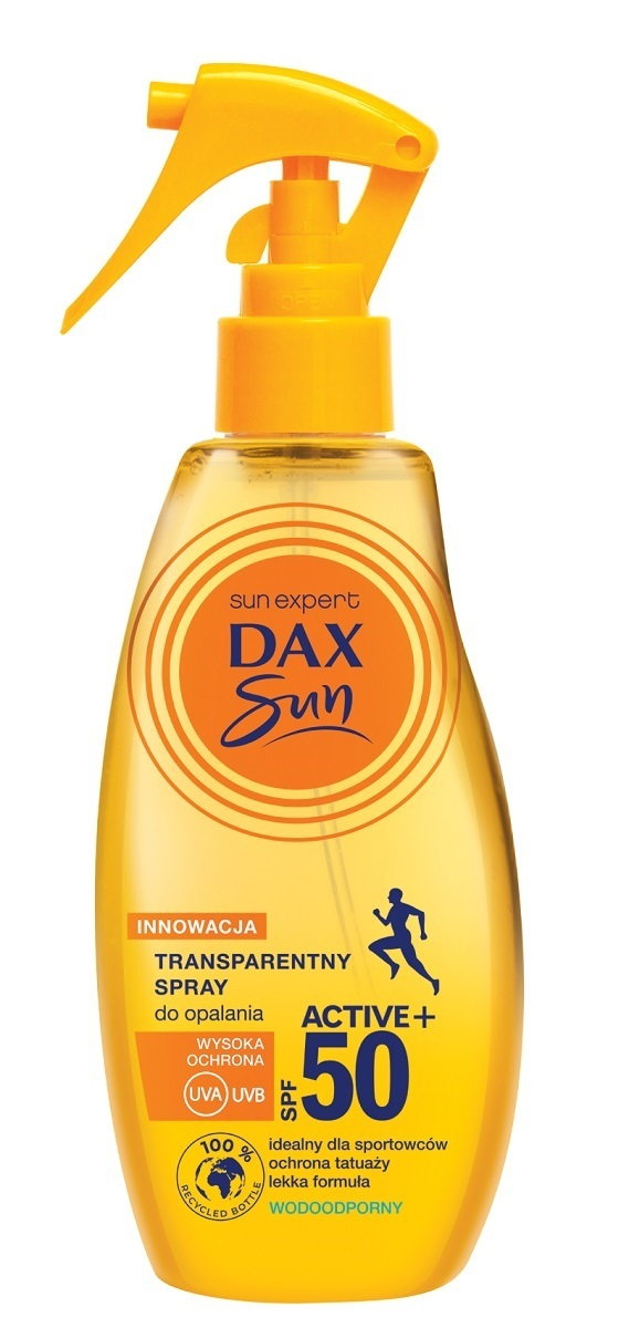 Dax Sun Active Transparentny Spray SPF 50