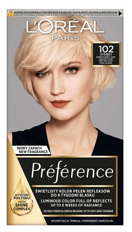 FERIA Preference 102 farba do włosów