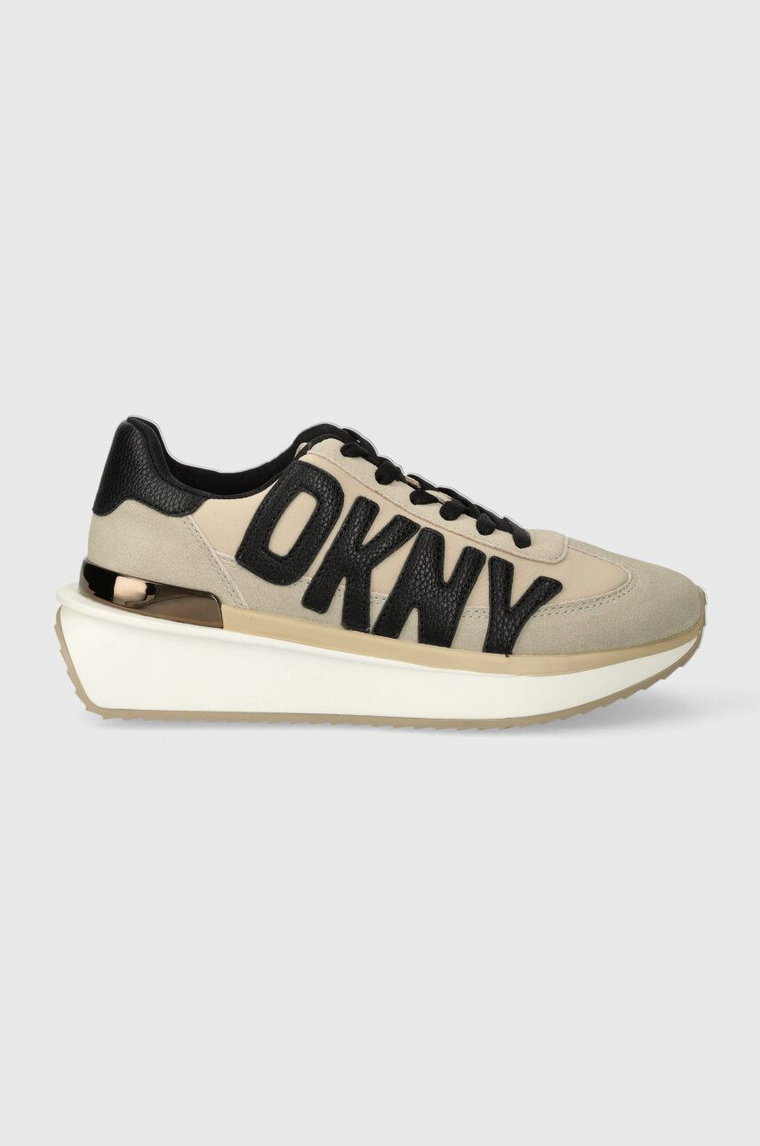 Dkny sneakersy Arlan kolor beżowy K1446991