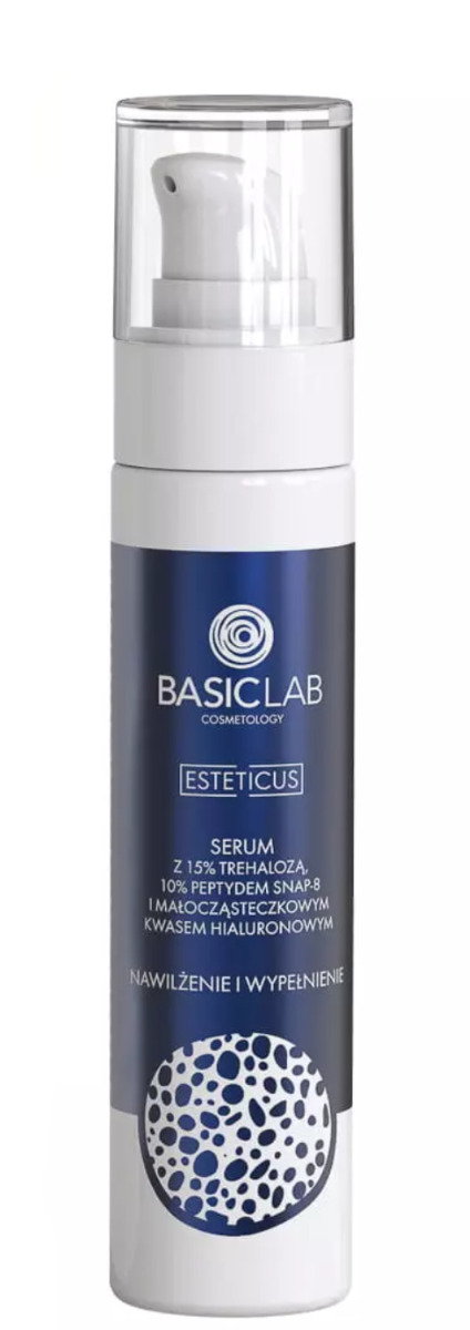 Basiclab Esteticus 15% trehaloza, 10% peptyd Snap-8 - Specjalistyczne serum 50ml