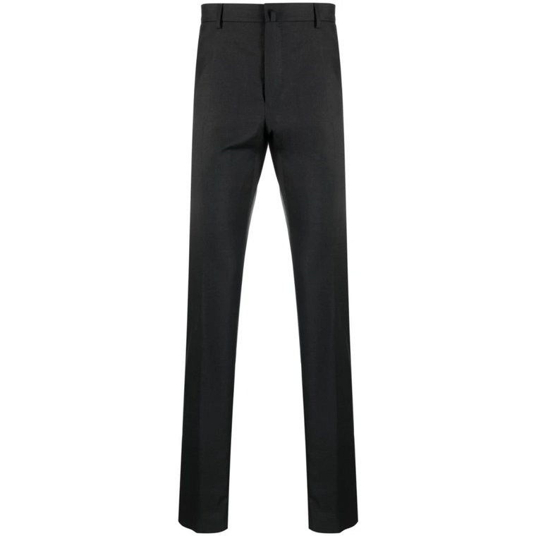 Stylowe Szare Spodnie Slim-Fit Lanvin