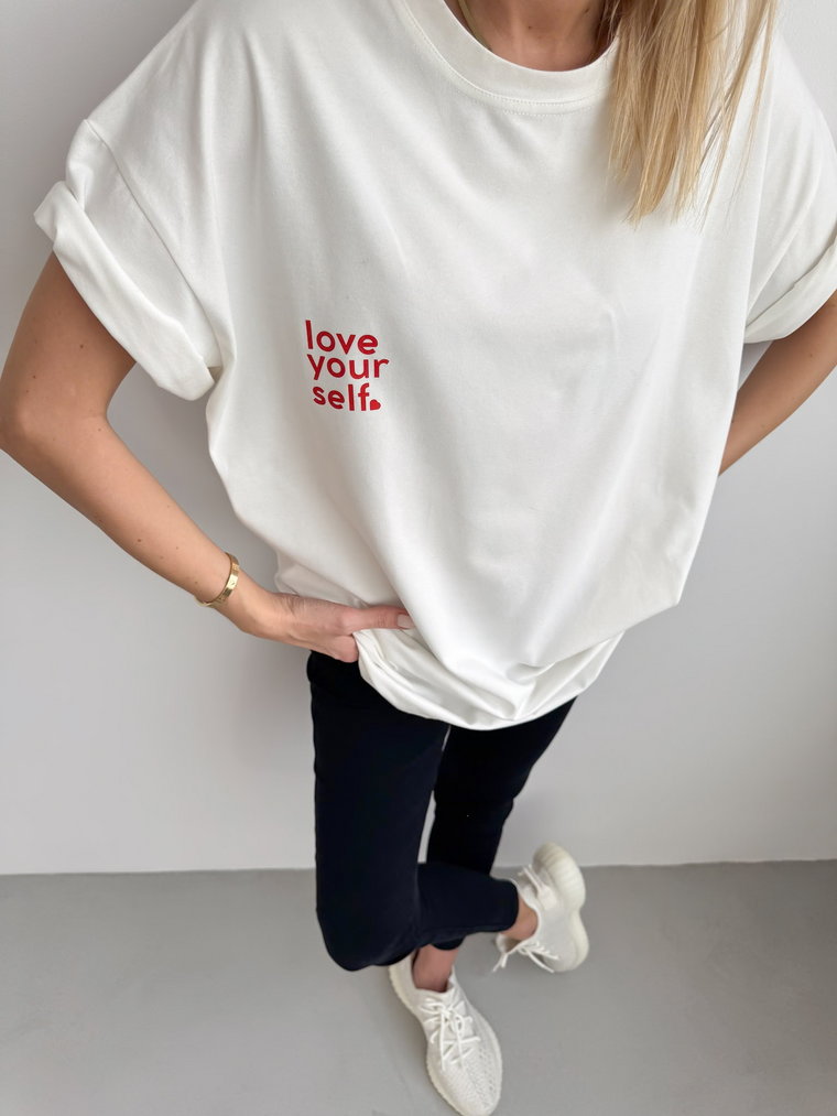 T-shirt Print Love YourSelf