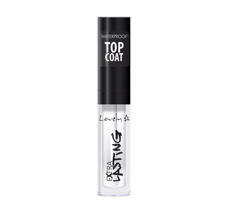 LOVELY WODOODPORNY NABŁYSZCZAJĄCY TOP COAT DO UST