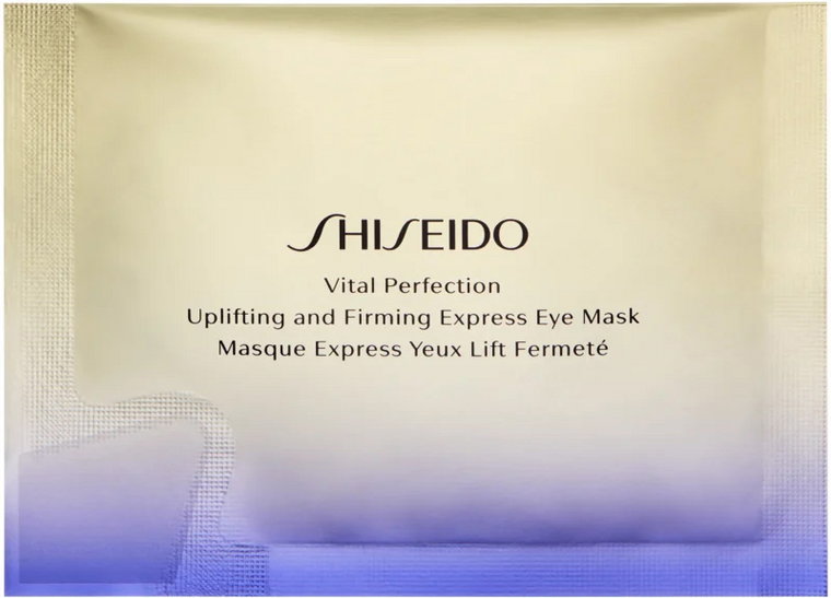 Kremowa maska do twarzy Shiseido Vital Perfection Uplifting And Firming Express Eye Mask 12 szt (0729238163805). Maska do twarzy