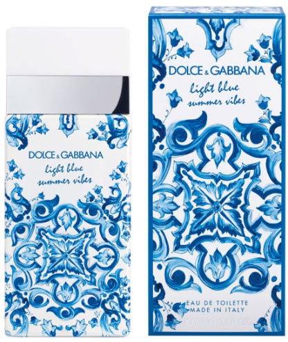 Woda toaletowa damska Dolce&Gabbana Light Blue Summer Vibes 100 ml (8057971183500). Perfumy damskie