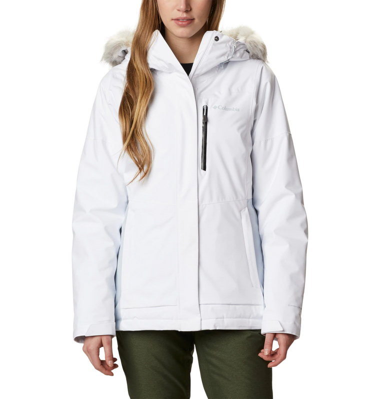 Damska kurtka narciarska COLUMBIA Ava Alpine Insulated Jacket - biała