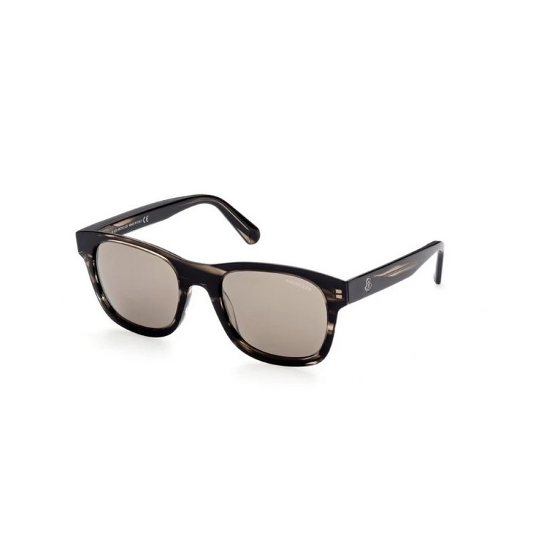 Eleganckie okulary przeciwsłoneczne dla mężczyzn - Glancer Ml0192 48L Moncler
