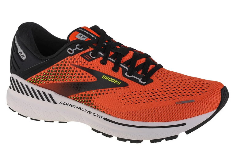 Brooks Adrenaline GTS 22 1103661D846, Męskie, Pomarańczowe, buty do biegania, tkanina, rozmiar: 41