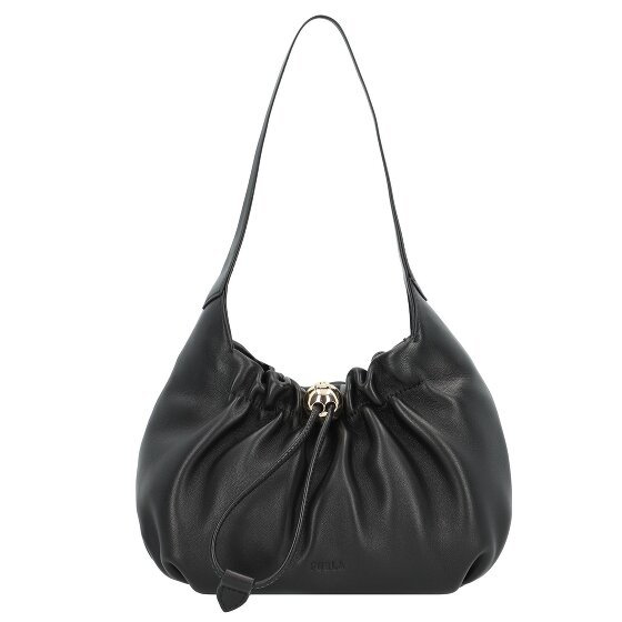 Furla Mionido Torba na ramię Skórzany 23 cm nero