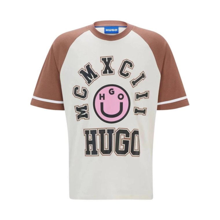 Męski T-shirt Casual Hugo Boss