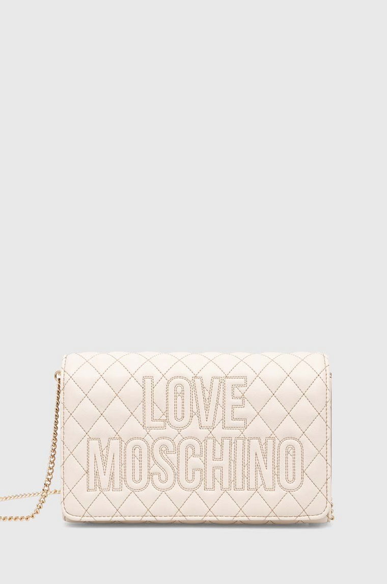 Love Moschino torebka kolor beżowy JC4316PP08KG1