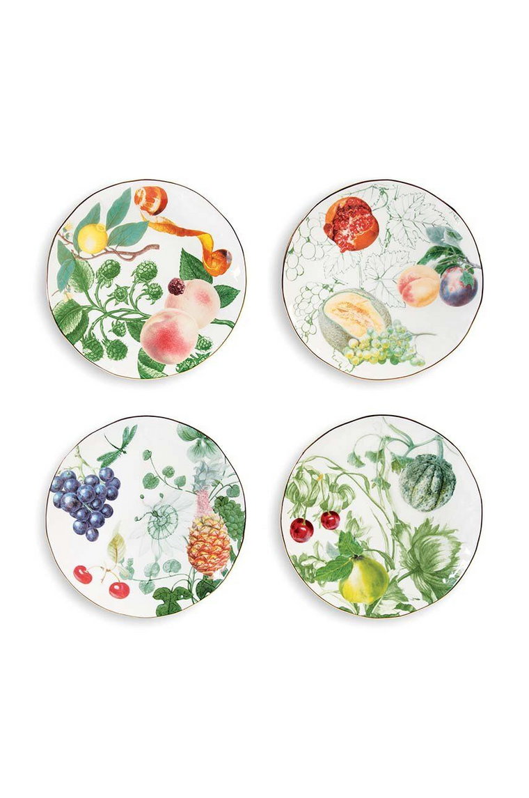 &k amsterdam zestaw talerzy Plate Fruit 4-pack