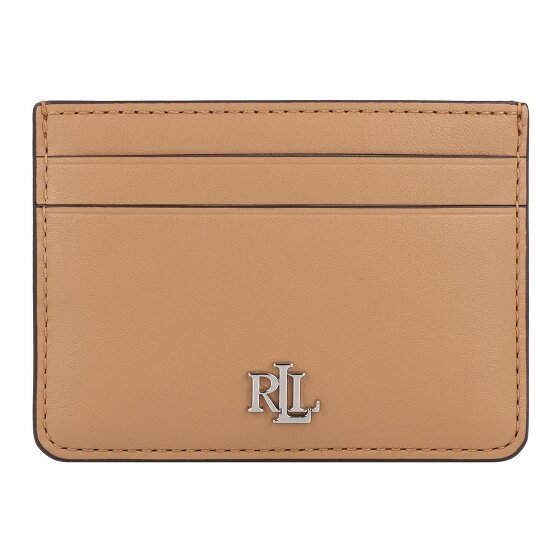 Lauren Ralph Lauren Etui na karty kredytowe Skórzany 10.5 cm dark mahogany