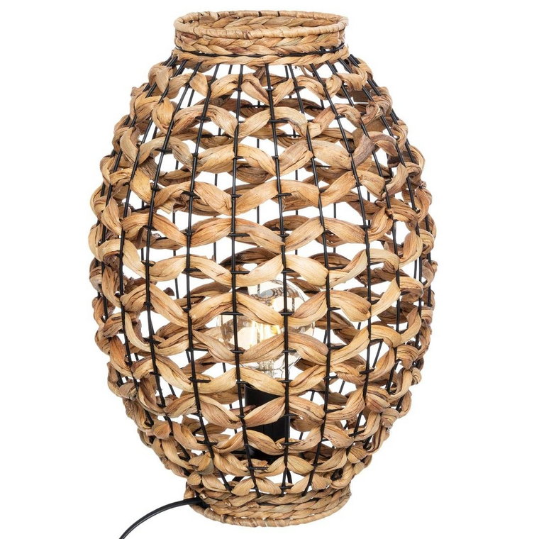 Lampa stołowa SAND z kloszem z hiacyntu, wys. 40 cm