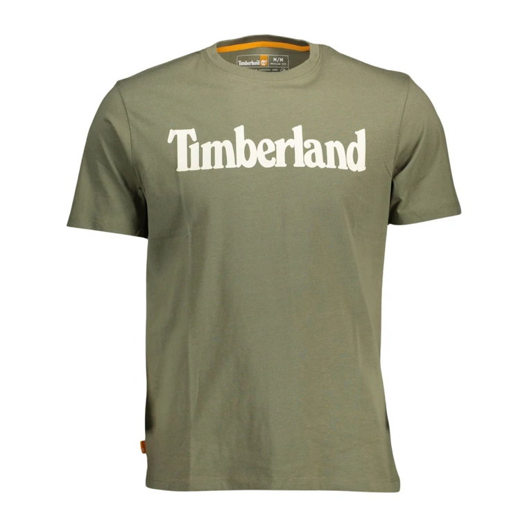Zielony Klasyczny T-shirt Timberland