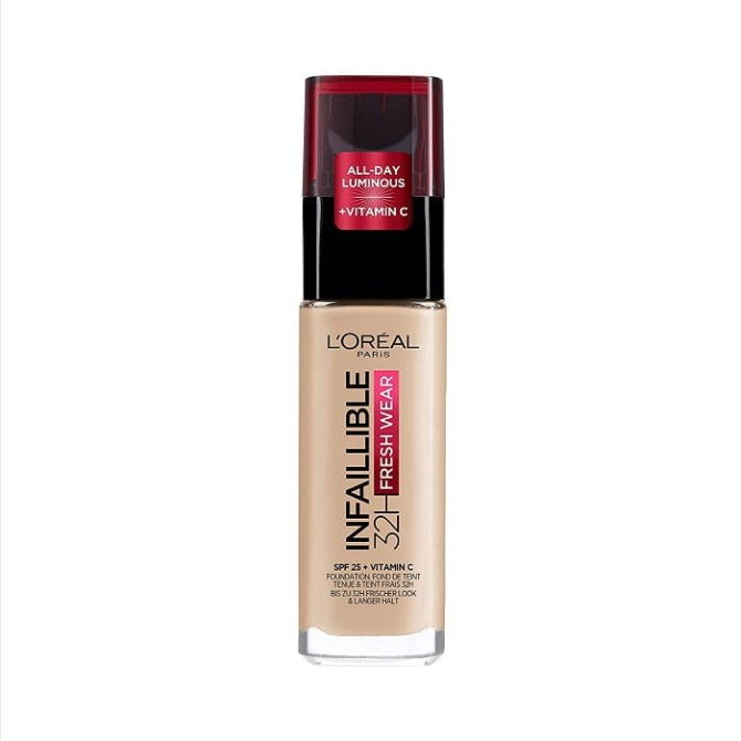 L'Oreal Paris Infallible 32H Fresh Wear Foundation długotrwały podkład do twarzy 130 Beige Peau 30ml