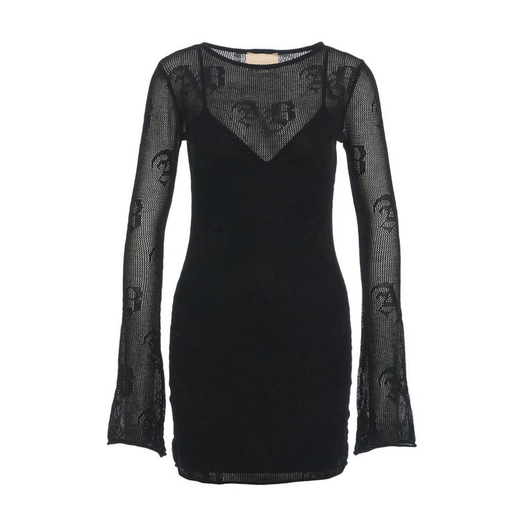 Czarna Sukienka dla Kobiet Aniye By
