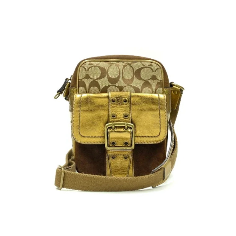 Pre-owned Canvas shoulder-bags Coach Pre-owned