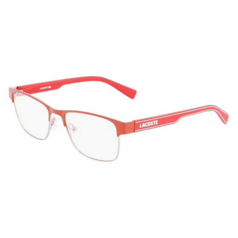 Czerwone Okulary, Stylowy Design Lacoste