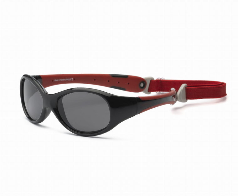 Okulary Przeciwsłoneczne Real Shades Explorer Polarized - Black And Red 2+