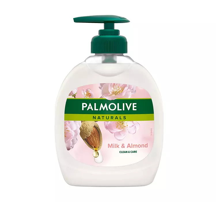 PALMOLIVE NATURALS CLEAN & CARE MILK & ALMOND MYDŁO W PŁYNIE DO RĄK 300ML