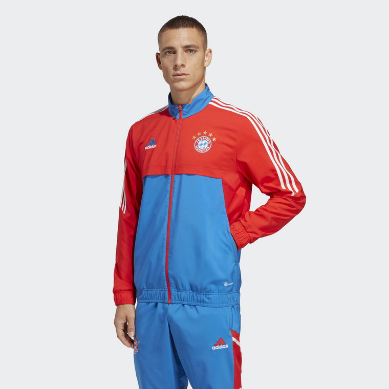 Bluza do piłki nożnej męska Adidas Bayern Munich Presentation Condivo 2022/23