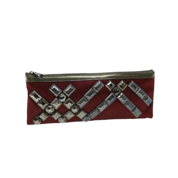 Pre-owned Satin clutches Burberry Vintage