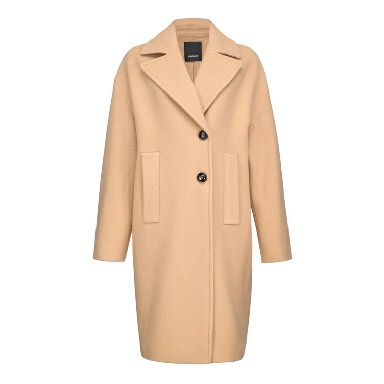 Inning Cappotto Panno Effetto Castino Pinko