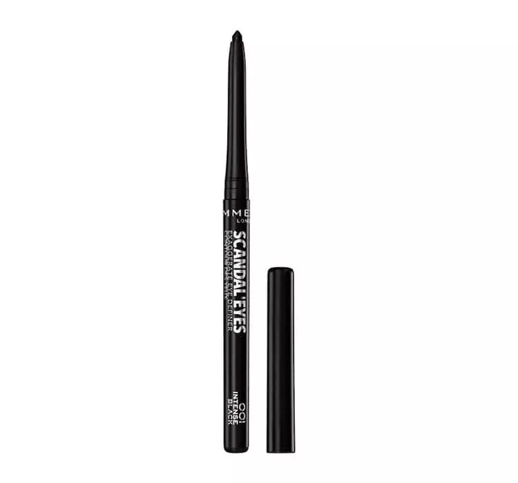 RIMMEL SCANDAL'EYES EXAGGERATE AUTOMATYCZNA KREDKA DO OCZU 001 INTENSE BLACK 0,35G