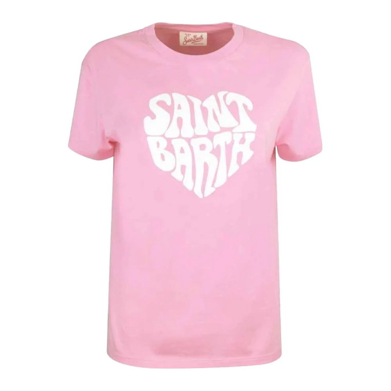 T-shirt z bawełny MC2 Saint Barth