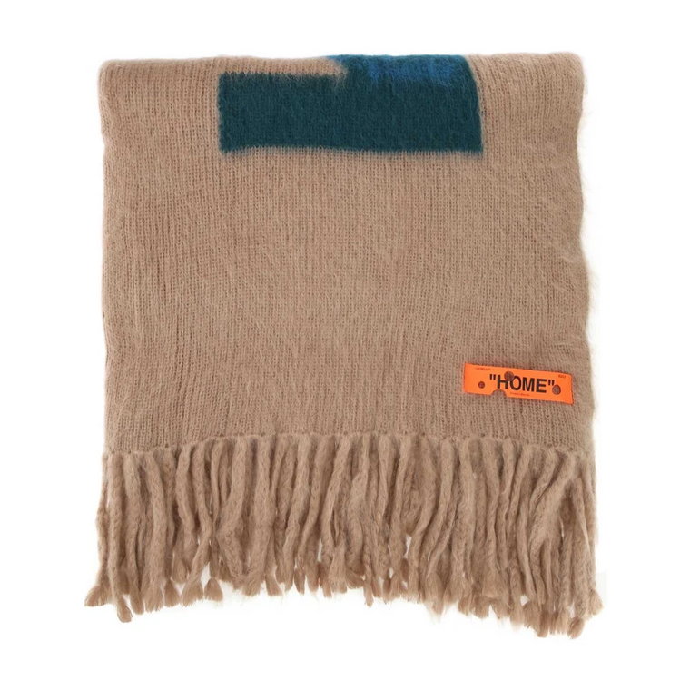 Koc mieszanki cappuccino mohair Off White