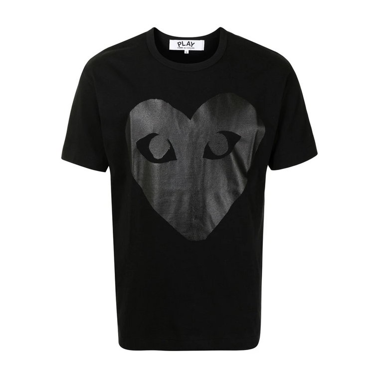 Faded Big Black Heart T-Shirt Comme des Garçons Play