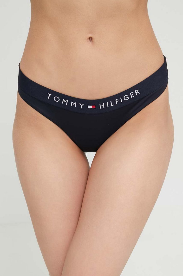 Tommy Hilfiger brazyliany kąpielowe kolor granatowy