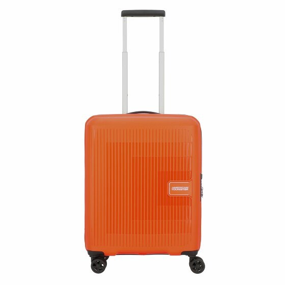 American Tourister AeroStep 4 kółka Walizka kabinowy 55 cm z plisą rozprężną bright orange