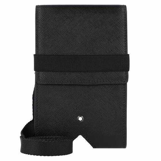 Montblanc Skórzana torba na ramię Sartorial 11 cm black