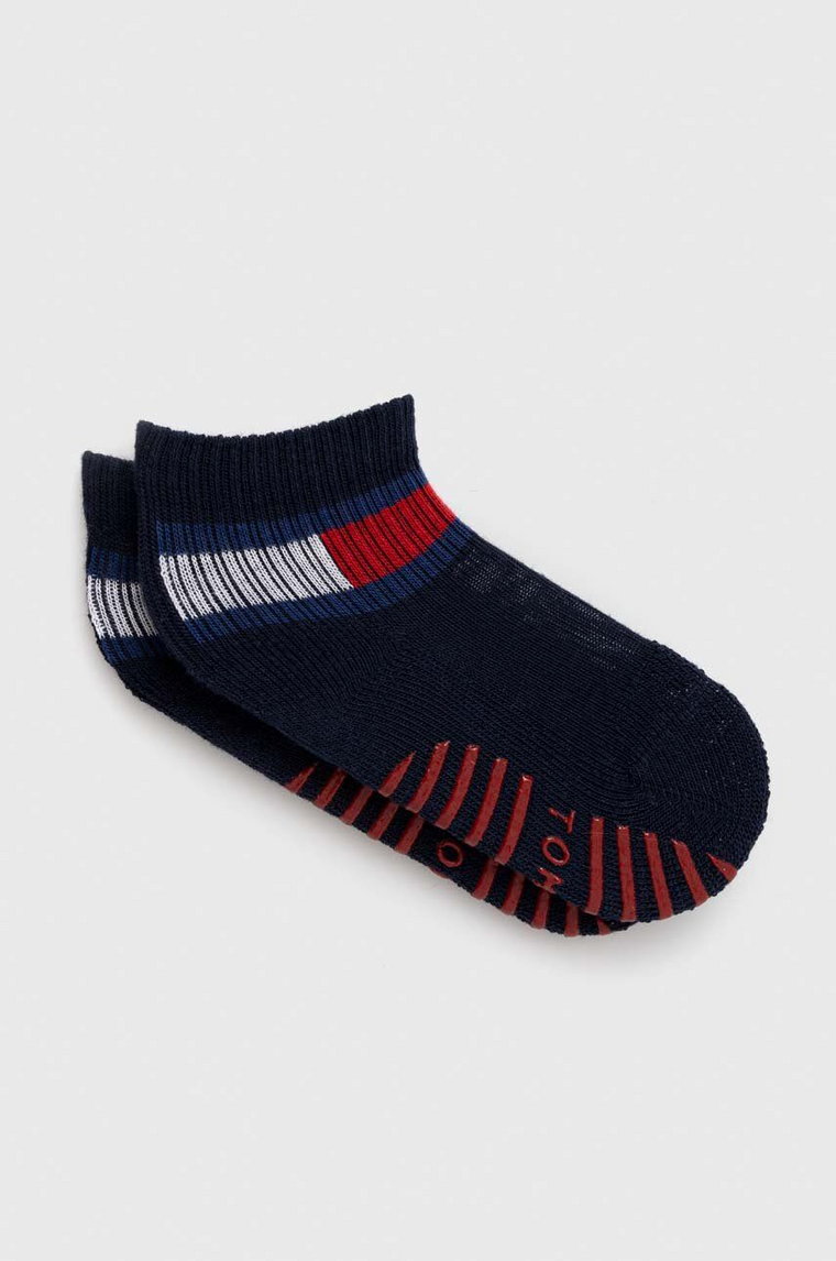 Tommy Hilfiger skarpetki dziecięce 2-pack kolor granatowy