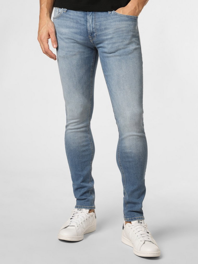 Jack & Jones - Jeansy męskie  Liam, niebieski