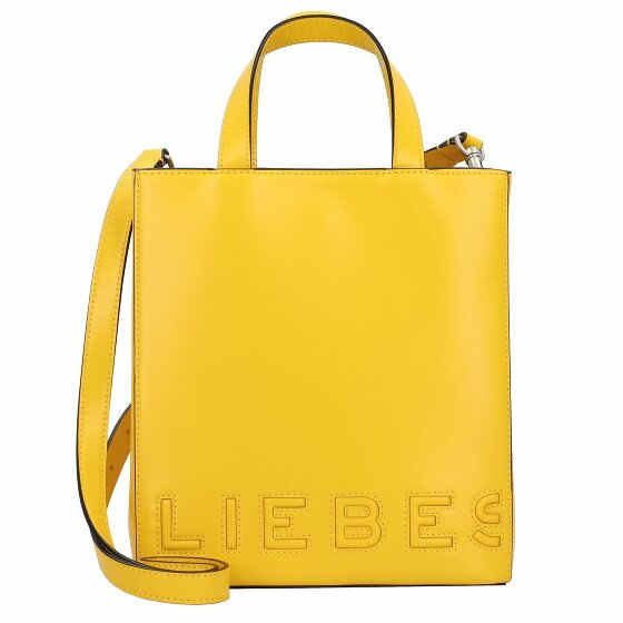 Liebeskind Paper Bag Torba Skórzany 23 cm lemon