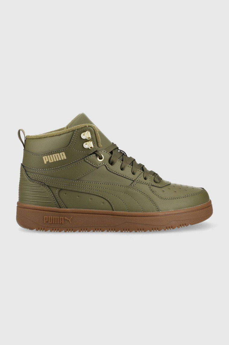 Puma sneakersy  Rebound Rugged kolor zielony 387592