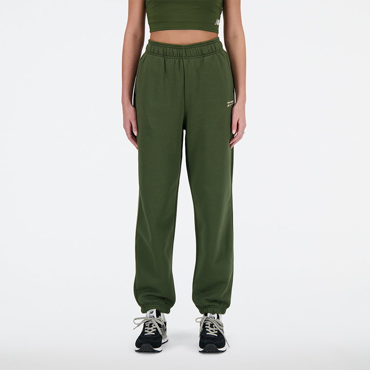 Spodnie damskie New Balance WP33513KOU  zielone