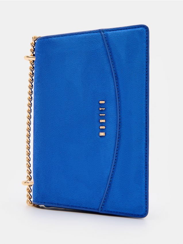 Mohito - Niebieska torebka z łańcuszkiem - niebieski