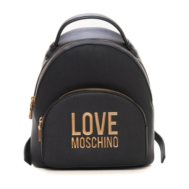 Średni plecak z regulowanymi szelkami Love Moschino