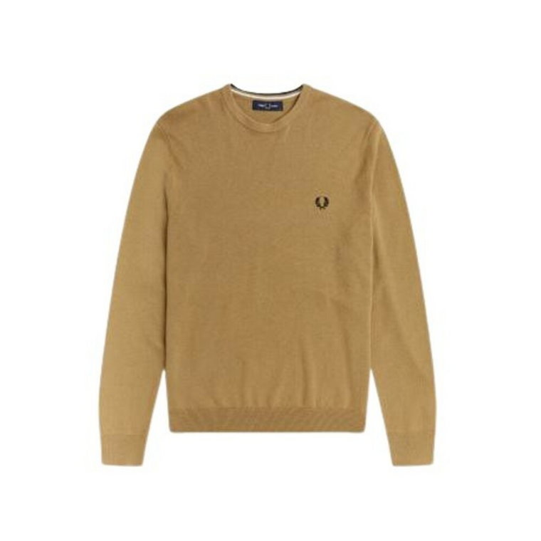 Sweter z Okrągłym Dekoltem Fred Perry