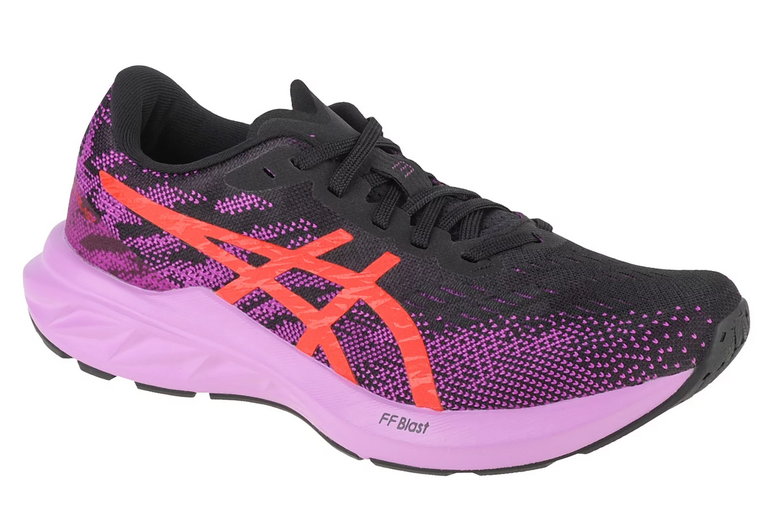 ASICS Dynablast 3 1012B289-001, Damskie, Czarne, buty do biegania, tkanina, rozmiar: 37,5