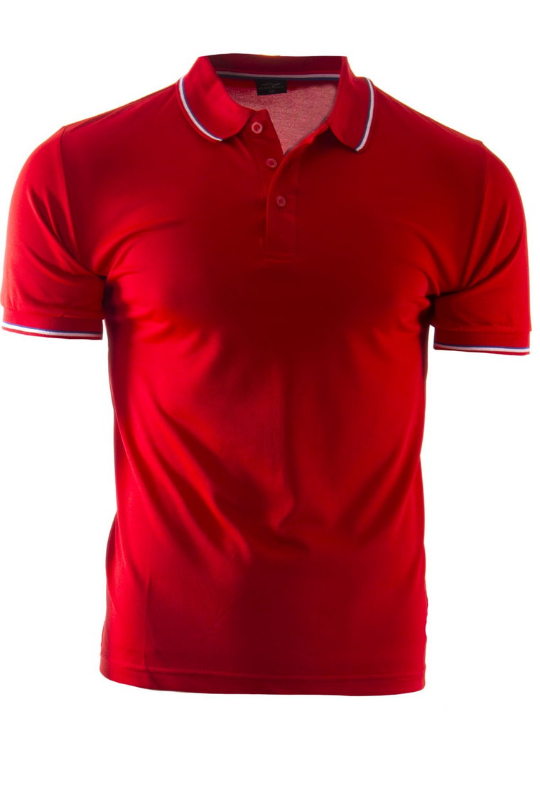 koszulka polo YP206 - czerwona